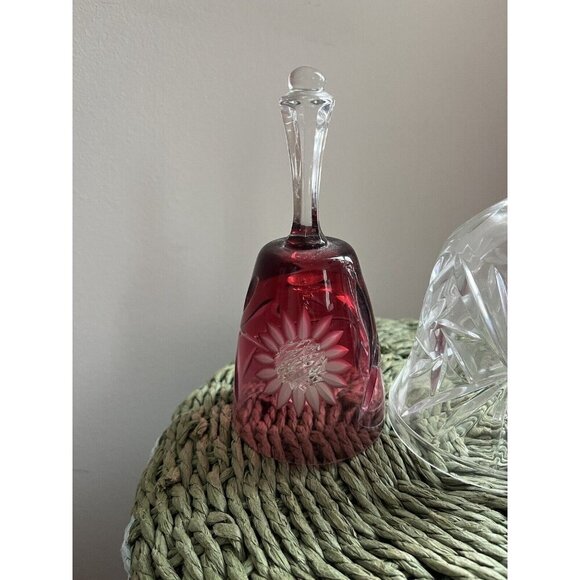 Vintage Lot Of crystal Glass bells - Picture 2 of 7